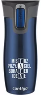 Kubki termiczne - Contigo Dzień Ojca Kubek termiczny West Loop "Tata" 470ml - granat mat 2095799-MPBI-TATA - miniaturka - grafika 1