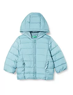 United Colors of Benetton kamizelka dziewczęca, Dusty Blue 33u, 82 - Kurtki i płaszcze dla dziewczynek - miniaturka - grafika 1