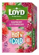 Herbata - Herbata owocowa LOYD Hot&Cold - Maliny i truskawki 15x2g - miniaturka - grafika 1