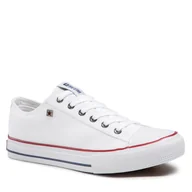 Trampki damskie - Big Star Trampki DD174500R40 White - miniaturka - grafika 1