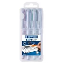Centropen Cienkopis 4721 4) ELITELINER 4 kolory - Cienkopisy - miniaturka - grafika 1