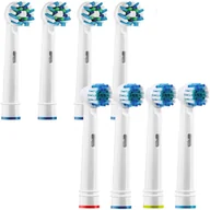 Końcówki do szczoteczek elektrycznych - 8x końcówki do szczoteczki Oral-B Cross Precision - miniaturka - grafika 1