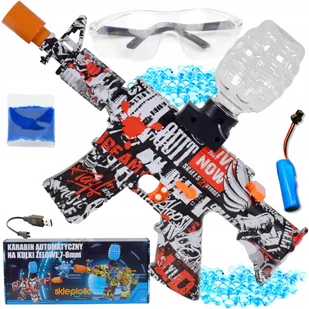 PISTOLET NA KULKI ŻELOWE WODNE AUTOMATYCZNY KARABIN DUŻY ZESTAW AKUMULATOR - Zabawki militarne - miniaturka - grafika 1