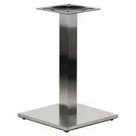 Meble modułowe i akcesoria - Podstawa stołu/stolika SH-2002-1/S/8, stal nierdzewna szczotkowana, wymiary 45x45x71,5 cm - do hotelu, restauracji ,baru, biura - miniaturka - grafika 1