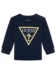 Bluzy dla chłopców - Guess Bluza N73Q10 KAUG0 Granatowy Regular Fit - grafika 1