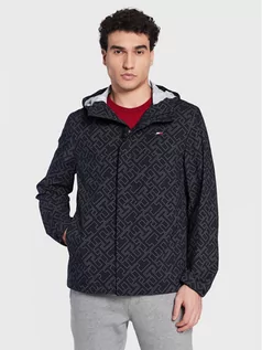 Kurtki męskie - Tommy Hilfiger Wiatrówka MW0MW29024 Granatowy Regular Fit - grafika 1