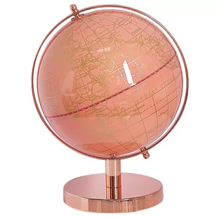 Beliani Globus 28 Cm Różowy Cabot - Globusy - miniaturka - grafika 1