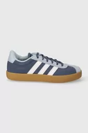 Buty dla chłopców - adidas sneakersy dziecięce VL COURT 3.0 K kolor niebieski - miniaturka - grafika 1