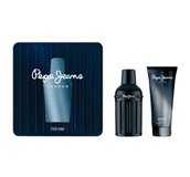 Zestawy perfum męskich - Pepe Jeans Addictive For Him woda perfumowana spray 100ml + żel 100ml - miniaturka - grafika 1
