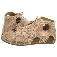 Sandały damskie - Buty Beżowe/Złote 03426-02/00-6 (MA1167-a) Maciejka - miniaturka - grafika 1