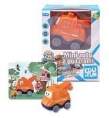 E-booki - nauka - Mini auto z puzzlami dźwig Edu&Fun - miniaturka - grafika 1
