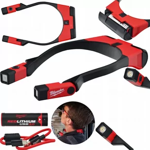 Latarka Akumulatorowa Na Szyję Usb 400lm Milwaukee - Latarki - miniaturka - grafika 1