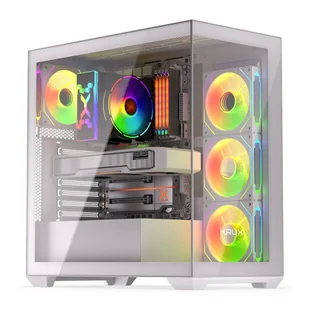 KRUX Exo White - Obudowy komputerowe KRUX Exo White - Obudowy komputerowe - miniaturka - grafika 1