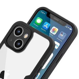 Etui Pancerne 360 obudowa Alogy Armor Case na telefon do Apple iPhone 13 Mini Black - Etui i futerały do telefonów - miniaturka - grafika 3