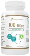 Witaminy i minerały - Progress Labs, Jod Jodek Potasu 400µg Potassium Iodide, 180 tab. - miniaturka - grafika 1