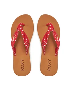 Roxy Japonki ARJL101175 Czarny - Klapki i japonki damskie - miniaturka - grafika 1