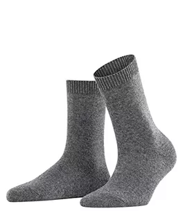 Skarpetki damskie - Falke COSY Skarpety light grey melange 47548 - grafika 1