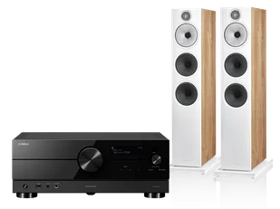 Yamaha RX-A2A (czarny) + 603 S3 (dąb) - Zestawy stereo - miniaturka - grafika 1