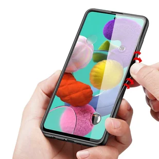 Dux Ducis Fino etui pokrowiec pokryty nylonowym materiałem Samsung Galaxy A51 szary - Etui i futerały do telefonów - miniaturka - grafika 8