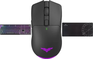 Klawiatura PREYON Klawiatura PREYON SILENT CLAW Red + Mysz PREYON Owl Wireless + Podkładka PREYON Falcon Speed XL - Myszki - miniaturka - grafika 1