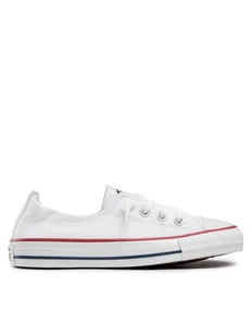Converse Trampki Chuck Taylor All Star Shoreline Slip 537084C Biały - Trampki damskie - miniaturka - grafika 1
