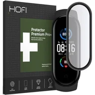 Akcesoria do smartwatchy - Hofi Szkło ochronne Hybrid Glass Xiaomi Mi Band 5 Black - miniaturka - grafika 1