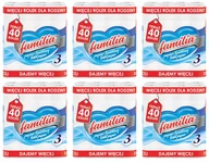 Papier toaletowy - Papier toaletowy 40R FAMILIA 3W - 240 Rolek - miniaturka - grafika 1