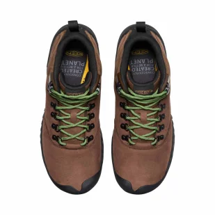 Buty trekkingowe męskie KEEN NXIS EXPLORER MID WP - Buty trekkingowe męskie - miniaturka - grafika 8