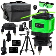 Zabawy w naśladowanie dorosłych - Poziomica Laserowa Płaszczyznowa 4D 16 Linii Torba 2 Akumulatory Zielona - miniaturka - grafika 1