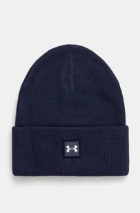 Under Armour czapka kolor niebieski z grubej dzianiny - Czapki męskie - miniaturka - grafika 1