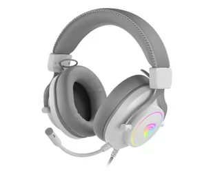 GENESIS Neon 750 RGB białe - Słuchawki - miniaturka - grafika 1