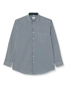 Seidensticker Męska koszula z długim rękawem Regular Fit, zielony, 42 - Koszule męskie - miniaturka - grafika 1