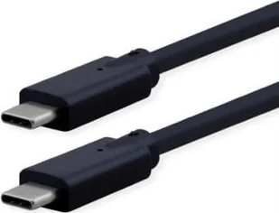 Kabel USB Roline USB-C - USB-C 1.5 m Czarny 11.02.9077 - Kable USB - miniaturka - grafika 1