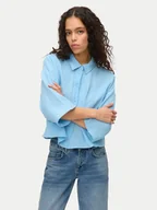 Koszule damskie - Vero Moda Koszula Natali 10279685 Niebieski Standard Fit - miniaturka - grafika 1