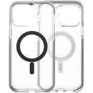 Etui i futerały do telefonów - Gear4 Etui Santa Cruz Snap iPhone 13 Pro, przezroczyste z czarną ramką - miniaturka - grafika 1