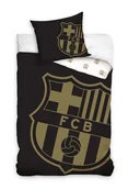 Pościel dla dzieci - Carbotex, Pościel dziecięca, FC Barcelona, herb klubowa, 160x200 cm - miniaturka - grafika 1