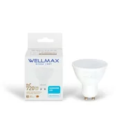 Żarówki LED - Żarówka LED GU10 8 W barwa neutralna - miniaturka - grafika 1