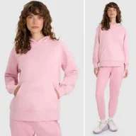 Bluzy damskie - Bluza Damska 4F Dresowa Sportowa Ciepła Na Co Dzień - miniaturka - grafika 1