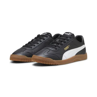 Sneakersy PUMA Club 5v5 PUMA Black White Gold - Buty trekkingowe męskie - miniaturka - grafika 1