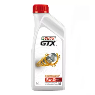 Castrol GTX HIGH MILEAGE 15W40 A3/B4 1L - Oleje silnikowe - miniaturka - grafika 1