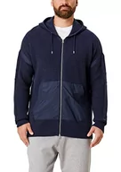 Kurtki męskie - s.Oliver Big Size Męska kurtka z długim rękawem Relaxed Fit, ciemnoniebieski, XXL - miniaturka - grafika 1