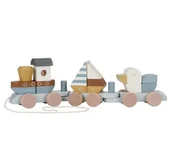 Zabawki zręcznościowe - Little Dutch Pociąg Sailors Bay - miniaturka - grafika 1