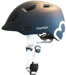 Hamax - Kask dziecięcy roz 52-56 - navy blue/white - Kaski rowerowe - miniaturka - grafika 1