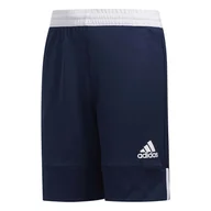 Koszykówka - Dziecięce Spodenki ADIDAS 3G SPEE REV SHR DY6626 – Granatowy - miniaturka - grafika 1