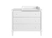 Szafy i szafki dla dzieci - Nakładka do przewijania biała bianka - miniaturka - grafika 1