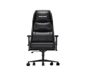 Fotele gamingowe - Anda Seat X1 Gaming Sofa Elegant Black Gamingowy do 120kg Skóra Eco Czarny - miniaturka - grafika 1