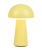 Lampy stojące - Trio Leuchten Lampa stołowa żółta z akumulatorem LED i 3-stopniowym ściemniaczem dotykowym IP44 - Daniel - miniaturka - grafika 1