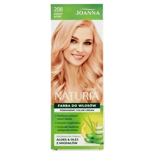 Joanna Naturia Color Farba do włosów Różany Blond nr 208 - Farby do włosów i szampony koloryzujące - miniaturka - grafika 1