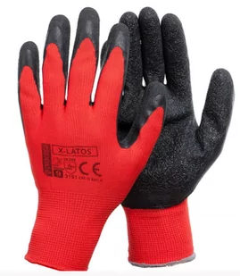 RĘKAWICE OCHRONNE POWLEKANE LATEKSEM X-LATOS; EN388:2016 3131X - Rękawice robocze - miniaturka - grafika 1