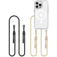 Etui i futerały do telefonów - Etui TECH-PROTECT Flexair Chain MagSafe do Apple iPhone 16 Pro Max Przezroczysty - miniaturka - grafika 1